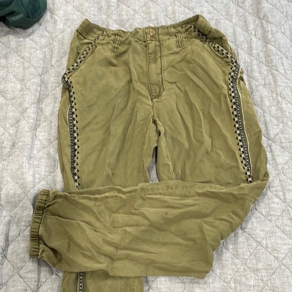 Anthropologie Green Joggers Size: S - Picture 1 of 3